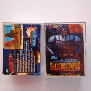 1996 TOPPS STAR WARS SHADOW OF THE EMPIRE COMPLETE BASE SET
